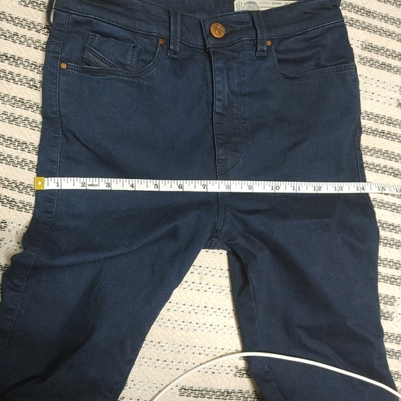 DIESEL Skinzee High Waist skinny jeans size 25 - Picture 13 of 15